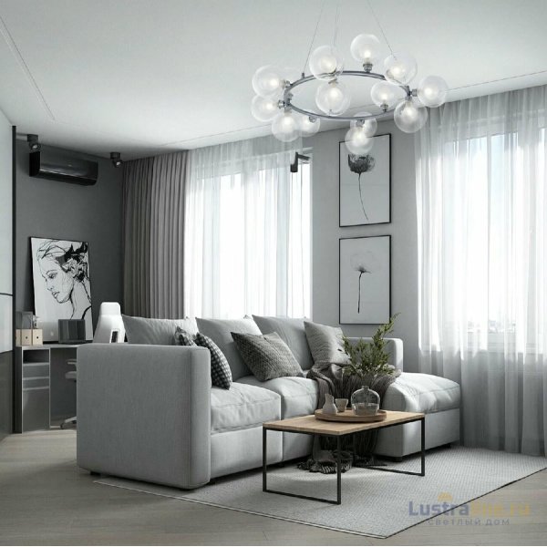 Подвесная люстра Modestyle MS.6030.15 SL Подвесная люстра Modestyle MS.6030.15 SL