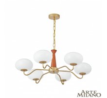 Подвесная люстра Arte Milano Napoli 310166/D780/6 BS/WD