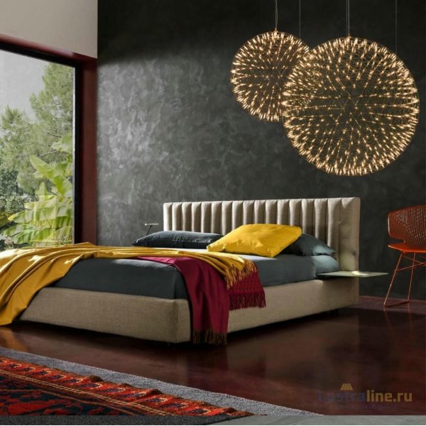 Подвесная люстра Loft IT Raimond 9027-127 Gold