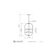 Подвесная люстра Lumina Deco Monterey LDP 1141-4 BK+MD