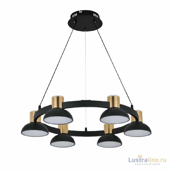 Подвесная люстра Indigo Traforo 11059/6P Black V000182L
