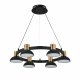 Подвесная люстра Indigo Traforo 11059/6P Black V000182L
