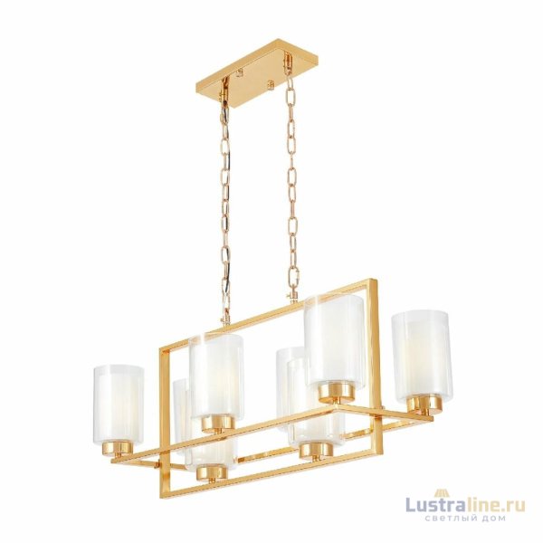 Подвесная люстра Lumina Deco Lino LDP 1239-8 F.GD Подвесная люстра Lumina Deco Lino LDP 1239-8 F.GD