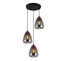 Подвесная люстра Lumina Deco Braga LDP 6841-3 GY
