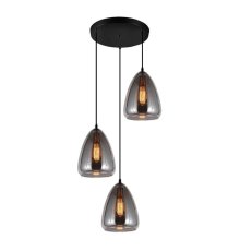 Подвесная люстра Lumina Deco Braga LDP 6841-3 GY