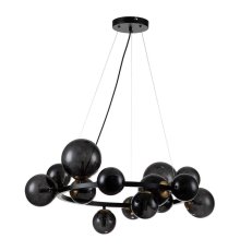 Подвесная люстра Indigo Molecola 11018/14P Black V000194
