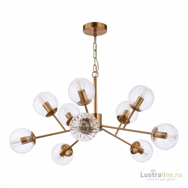 Подвесная люстра Evoluce Andria SLE220803-10 Подвесная люстра Evoluce Andria SLE220803-10