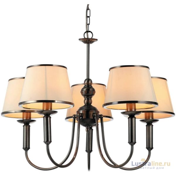 Подвесная люстра Arte Lamp Alice A3579LM-5AB Подвесная люстра Arte Lamp Alice A3579LM-5AB