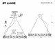 Подвесная люстра ST Luce Swatch SL6133.303.16