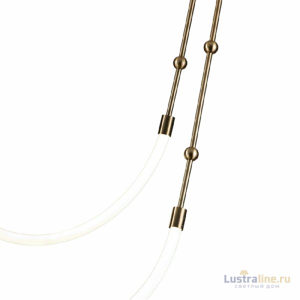 Подвесная люстра Indigo Corda 14010/2P Brass V000063L