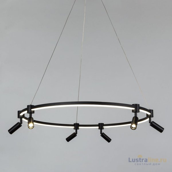 Подвесная люстра Arte Lamp Ring A2186SP-1BK