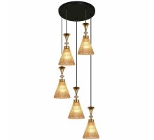 Подвесная люстра Reluce 02005-0.9-05 AMBER Подвесная люстра Reluce 02005-0.9-05 AMBER