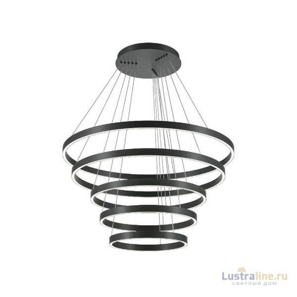 Подвесная люстра Maytoni Rim MOD058PL-L200BK