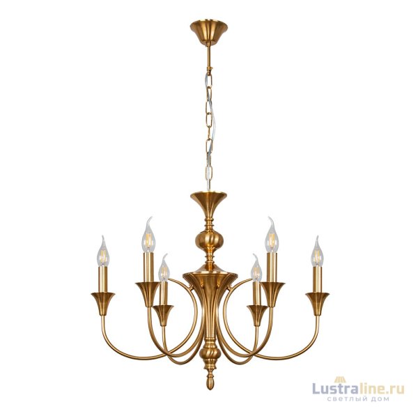 Подвесная люстра Arte Lamp Collinetta A4094LM-6PB Подвесная люстра Arte Lamp Collinetta A4094LM-6PB