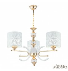 Подвесная люстра Arte Milano Florentia-2097 302097/3 Wh/Gd