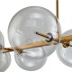 Подвесная люстра Delight Collection Globe Mobile KG0965P-10L brass