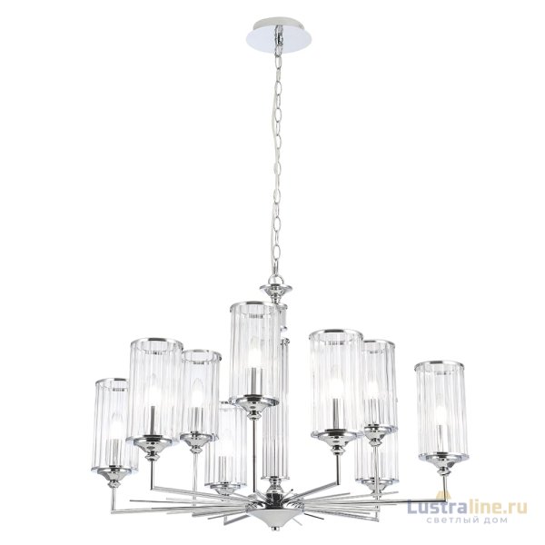 Подвесная люстра Crystal Lux GLORIA SP9 CHROME