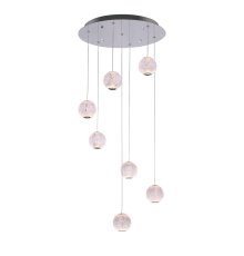 Подвесная люстра DeLight Collection Elliot Diamante MD20001012-7A chrome