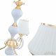 Подвесная люстра Arte Milano Florentia-2387 302387/3 Wh/Gd
