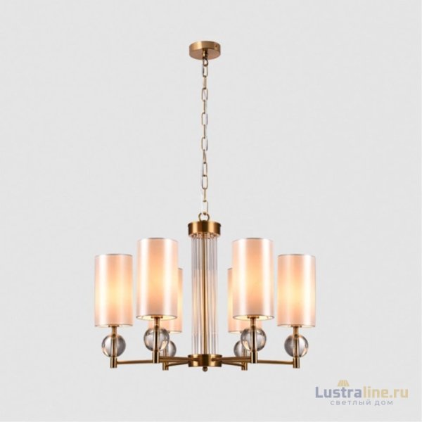 Подвесная люстра Arte Lamp Matar A4027LM-6PB Подвесная люстра Arte Lamp Matar A4027LM-6PB