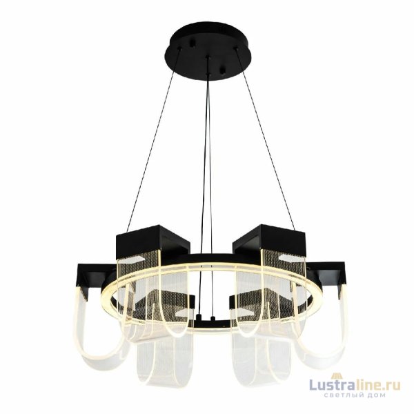 Подвесная люстра LED4U L7707-600 BK