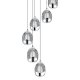 Подвесная люстра DeLight Collection Terrene MD13003023-7A chrome
