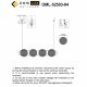 Подвесная люстра Omnilux Pancone OML-52503-04