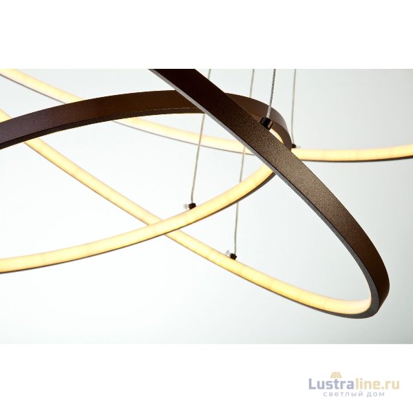 Подвесная люстра LED4U L5053-80-60-40 BR Подвесная люстра LED4U L5053-80-60-40 BR