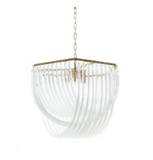 Подвесная люстра Lumina Deco Weddini LDP 6001-600 GD+CL