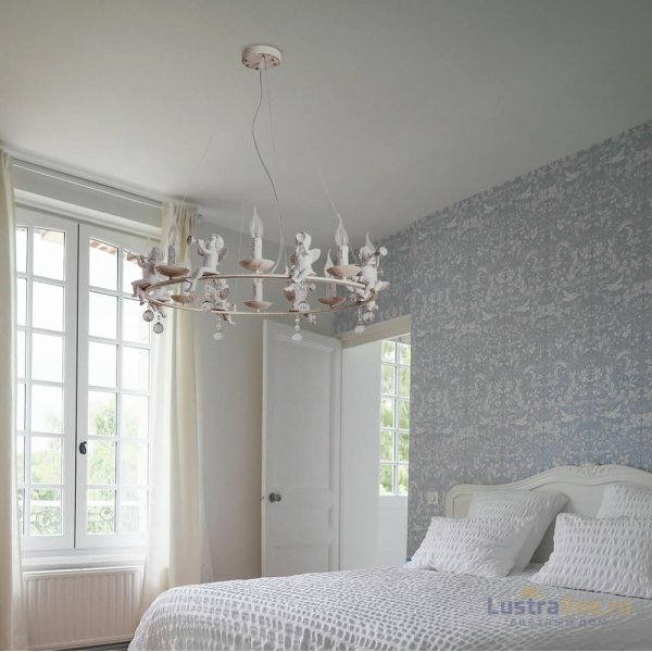 Подвесная люстра Arte Lamp Amur A1133SP-8WG Подвесная люстра Arte Lamp Amur A1133SP-8WG