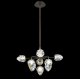 Подвесная люстра Delight Collection On the Rocks P68038L-9 gold