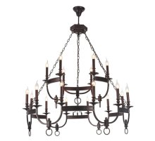 Подвесная люстра Crystal Lux Suerte Brown SP12+6