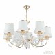 Подвесная люстра Arte Milano Florentia-1097 301097/8 Wh/Gd