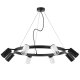 Подвесная люстра Lightstar Rullo (571018+214436-4+214437-4) LR018364374