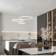 Подвесная люстра LED4U L8805-800-650-450 WH
