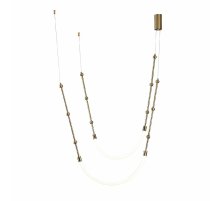 Подвесная люстра Indigo Corda 14010/2P Brass V000063L Подвесная люстра Indigo Corda 14010/2P Brass V000063L