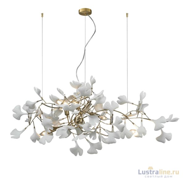 Подвесная люстра Delight Collection 10881P/L1000 gold/white