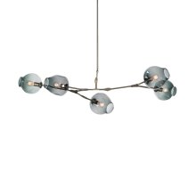 Подвесная люстра Delight Collection Bubble KG0579P-5 smoky