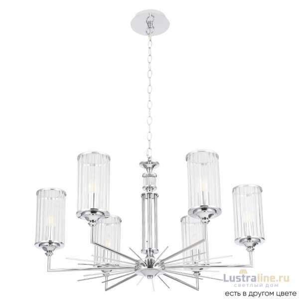 Подвесная люстра Crystal Lux GLORIA SP6 CHROME