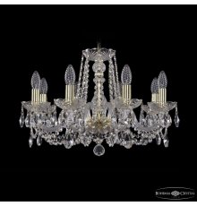 Подвесная люстра Bohemia Ivele Crystal 1402/8/195 G