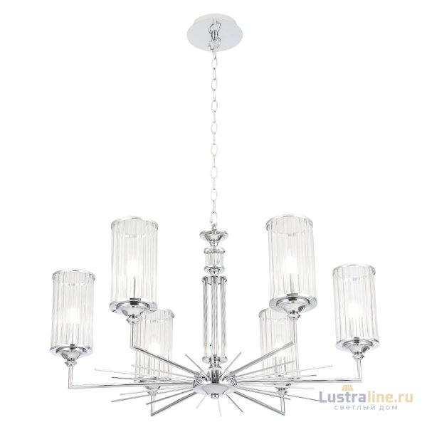 Подвесная люстра Crystal Lux GLORIA SP6 CHROME