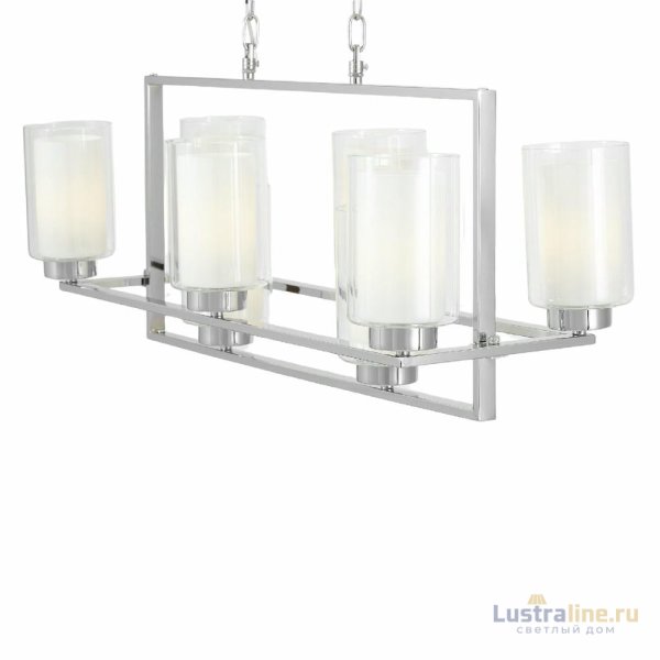 Подвесная люстра Lumina Deco Lino LDP 1239-8 CHR