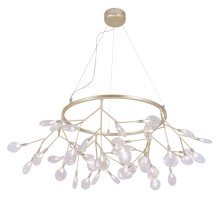 Подвесная люстра Crystal Lux Evita EVITA SP45 D GOLD/TRANSPARENT
