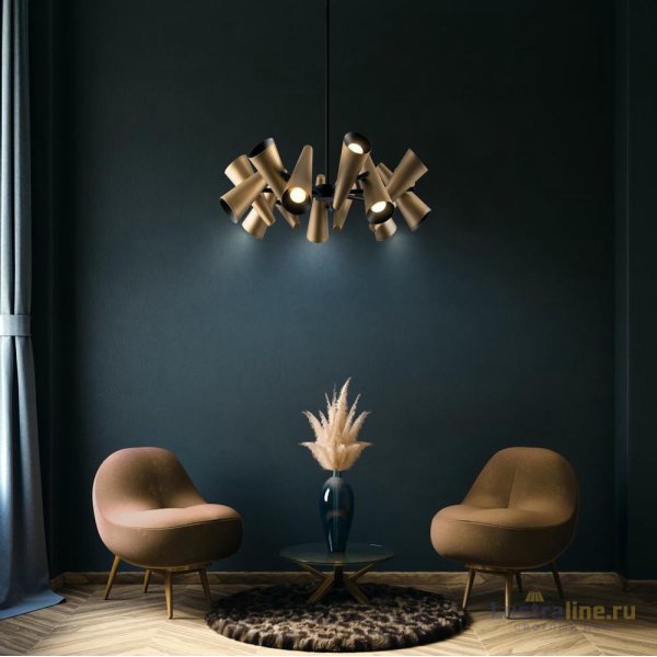 Подвесная люстра Maytoni Giro MOD095PL-14BS