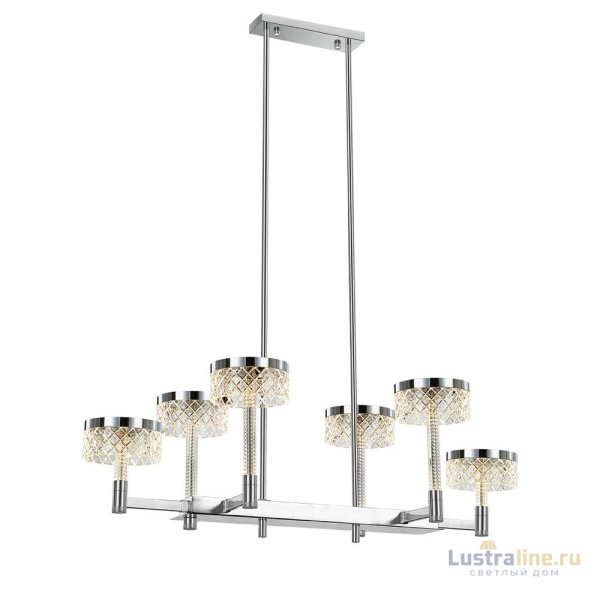 Подвесная люстра Delight Collection MD21020075 MD21020075-6B chrome