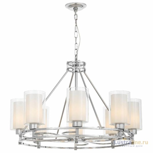 Подвесная люстра Lumina Deco Marietta LDP 8025-8 CHR+WT