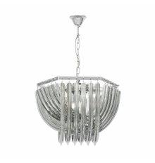Подвесная люстра Lumina Deco Boscone LDP 7044-550 CHR+GY