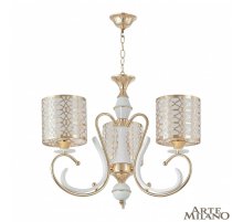 Подвесная люстра Arte Milano Florentia-1237 301237/3 Wh/Gd