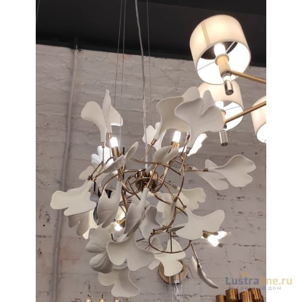Подвесная люстра Delight Collection 10881P/L600 gold/white Подвесная люстра Delight Collection 10881P/L600 gold/white