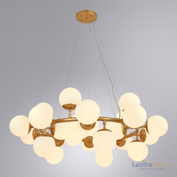 Подвесная люстра Arte Lamp Bolla A1664SP-25GO Подвесная люстра Arte Lamp Bolla A1664SP-25GO